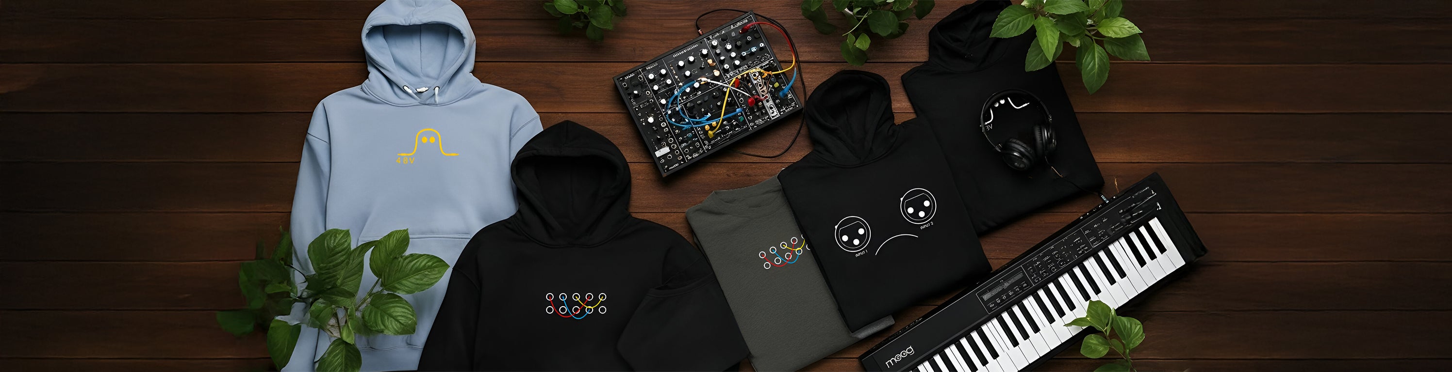 Phantom Power Product Collage