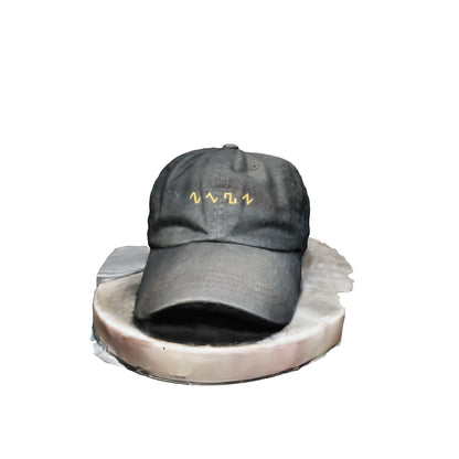 BASIC SHAPES DAD HAT (BLACK)